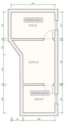 Schlafboden Nebengelass Wohnung OG