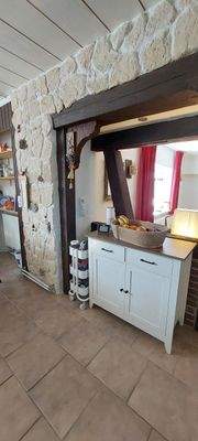 Durchbruch zum Wohnbereich