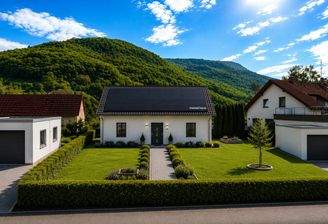 Projektiertes Haus LifeStyle 13.02 S auf dem Grundstück