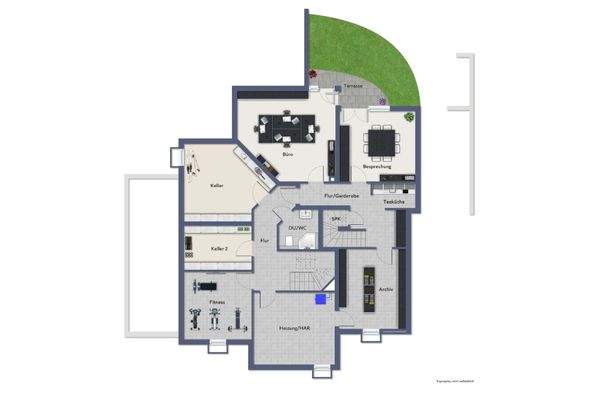 Grundriss Kellergeschoss