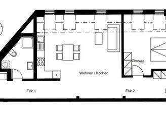 Grundriss Wohnung 55