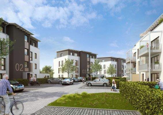 Mehrfamilienhäuser mit je 7 WE