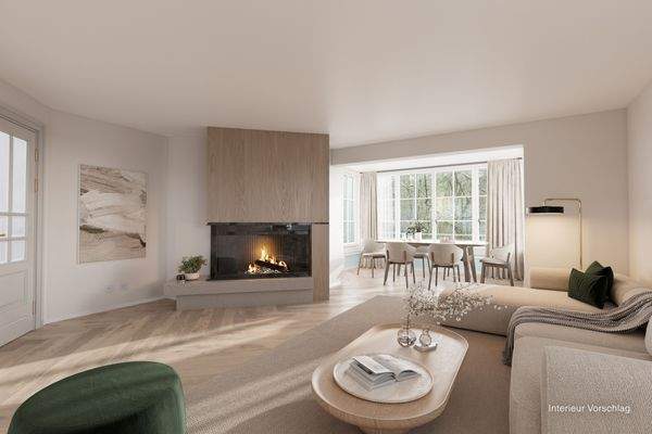 Wohnzimmer. Interieur Vorschlag.