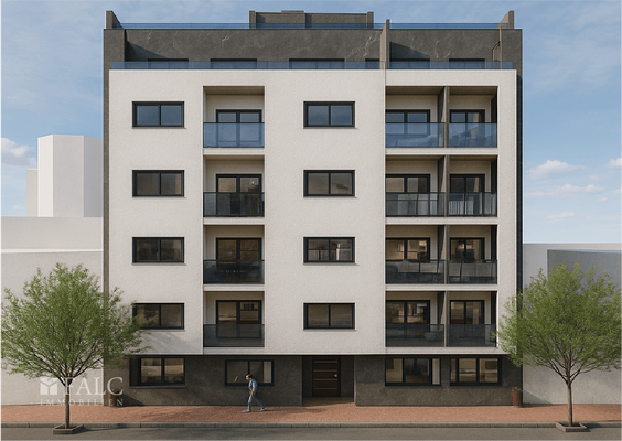 Wohnkomplex Wohnanlagen - 5stöckig