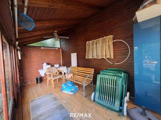 Poolhaus - Sitzbereich