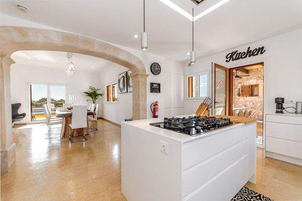 Direkter Zugang zur Außenküche