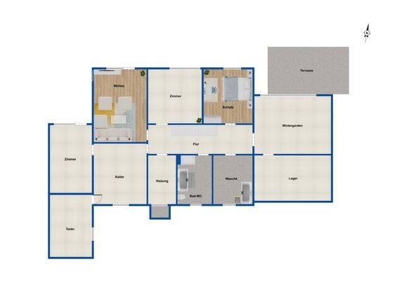 Grundriss Untergeschoss