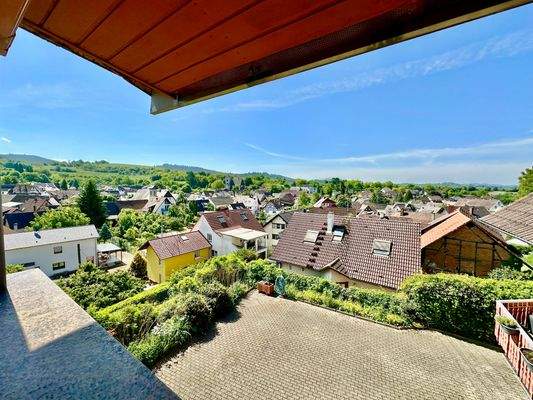Toller Ausblick vom Balkon