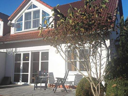 Auf der Terrasse genießen