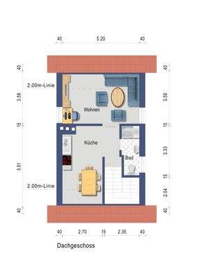 Grundriss Dachgeschoss