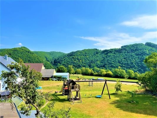 28. Ausblick Balkon