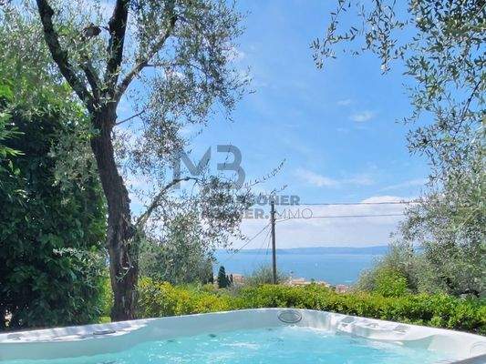 Foto Terrasse mit Minipool (Swim Spa) - Foto terrazza con minipiscina (swim spa)