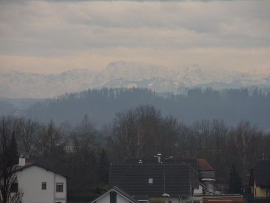 Ausblick vom Balkon