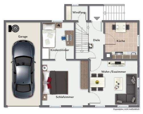 Grundriss Erdgeschoss