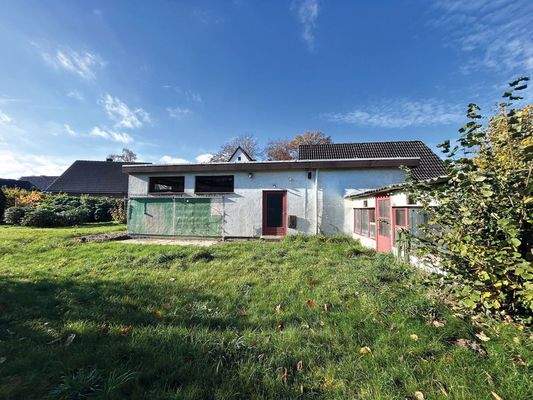 Blick aus dem Garten