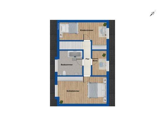 Grundriss Dachgeschoss