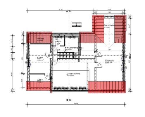 Grundriss Dachgeschoss
