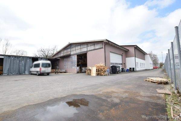 Außenansicht Gerüsthalle