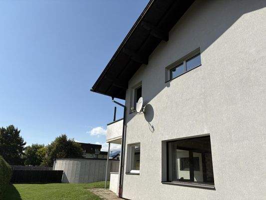 Südansicht Richtung Straße