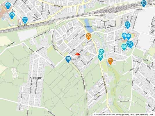 Geolyzer Kartenausschnitt