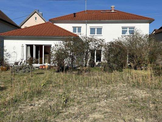 Blick von Süd-Westen auf das Haus