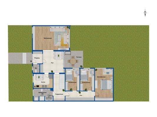 Grundriss Erdgeschoss