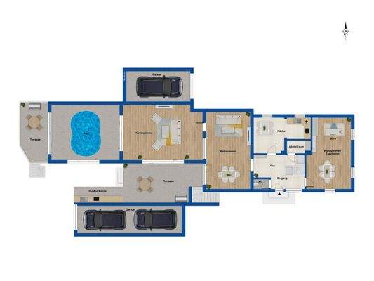 Grundriss Erdgeschoss