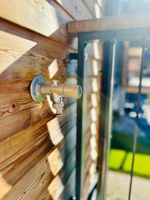 Balkon mit eigenem Wasseranschluß