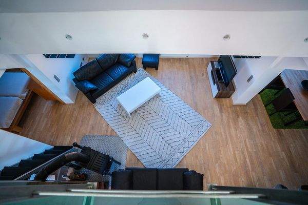 Blick von der Galerie in WB 