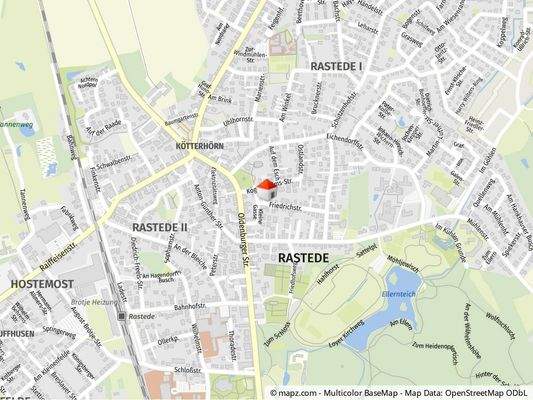 Geolyzer Kartenausschnitt