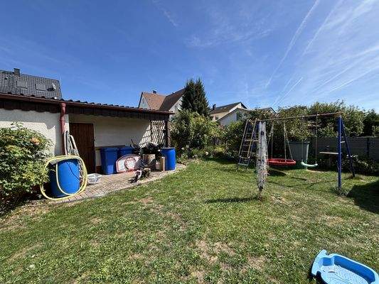 Garten und Abstellraum