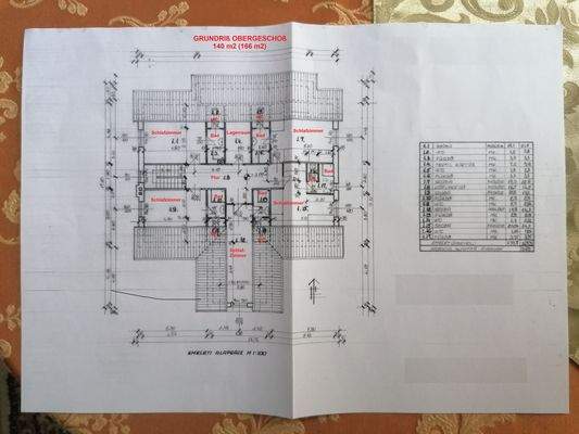 Grundriß Obergeschoß