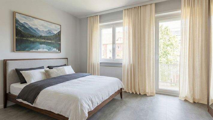 Schlafzimmer nachher