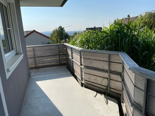 überdachter Balkon 