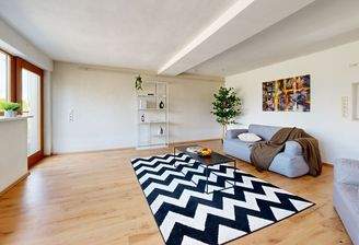 Große Wohnung - EG - Wohnzimmer -