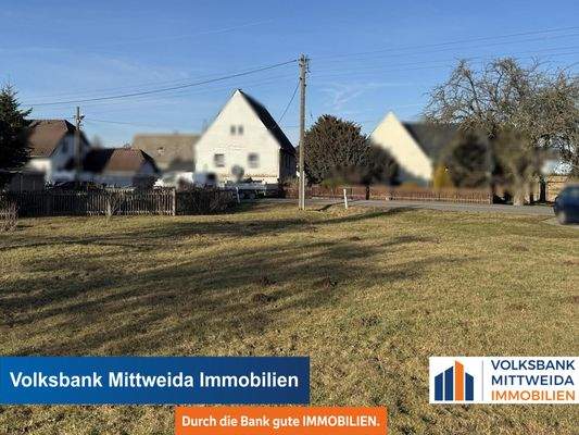 Blick von Grundstück zur Straße