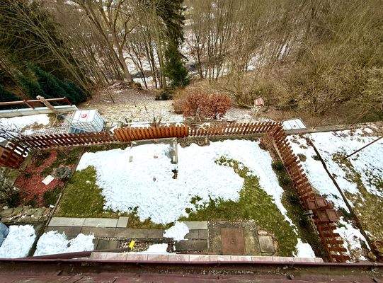 Blick auf den Garten