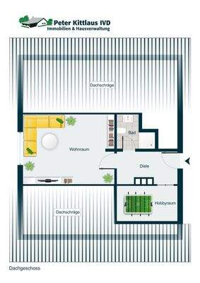 Grundriss der Wohnung