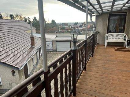 Dachterrasse im Obergeschoß