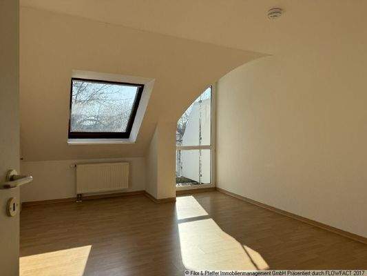 Schlafzimmer mit Balkon