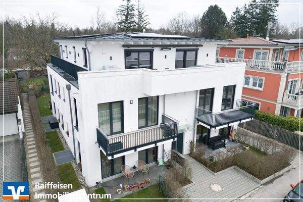 Drohnenaufnahme Straßenseite