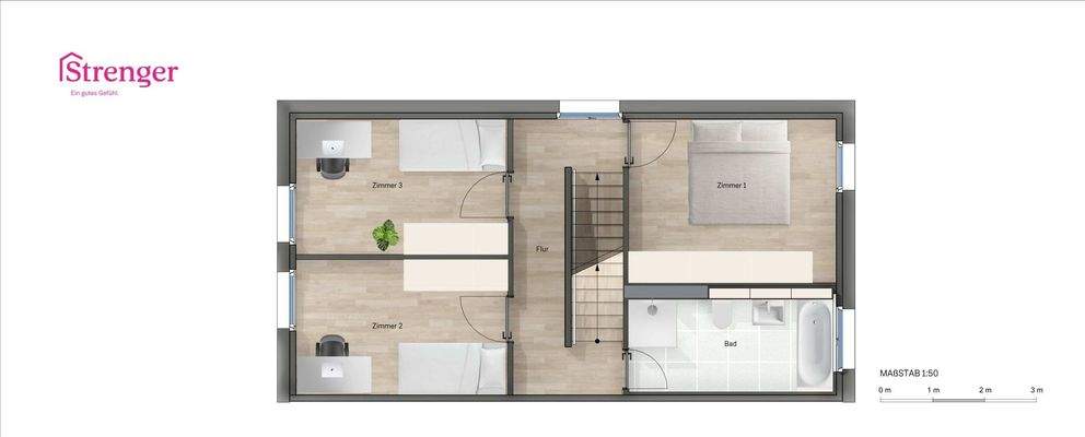 Grundriss Obergeschoss