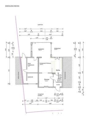 Grundriss Erdgeschoß