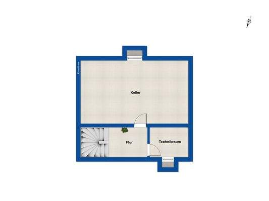 Grundriss-  Kellergeschoss