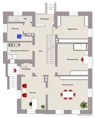 Grundriss Erdgeschoss