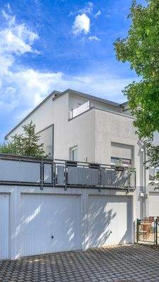 Dachterasse von außen