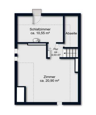 Grundriss Obergeschoss