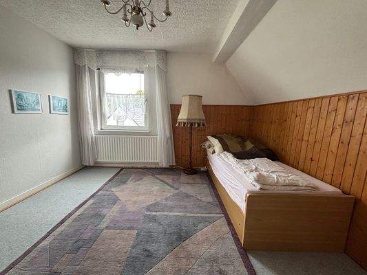 Teilansicht vom Schlafzimmer