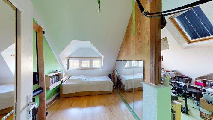 Schlafzimmer obere Ebene