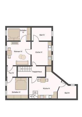 Grundriss 1. Obergeschoss